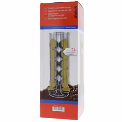 SCANPART 2790002118, 24 capsules, Acier inoxydable, Argent, Nescafe Dolce Gusto, Boîte, 330 mm