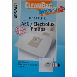 Cleanbag M 187 ELE 11, AEG: Airmax - AAM... series Clario - AEC... series Oxy3 System - AOS... series System Pro - P 1 -...,  ...