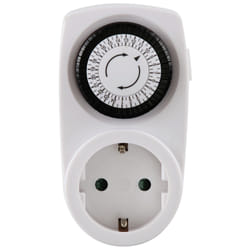 SCANPART 2450000008 minuteur électrique Blanc Programmateur journalier