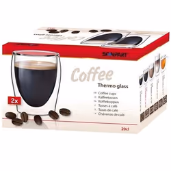 SCANPART 20CL Tasse Transparent 2 pièce(s)