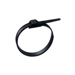 Colliers noirs 3,6 x 200 mm, en PA 6.6, ø de serrage de 2 à 51 mm. (L-3.5-215-0)