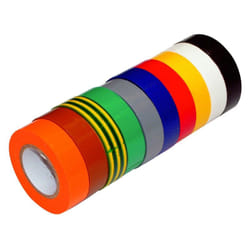 Klauke - lot 10 rubans adhésifs isolants 15MM x 10M multicoloris 793088