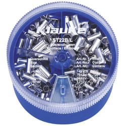 Klauke - ST22B Assortiment d'embouts simples 4 mm², 6 mm², 10 mm², 16 mm² non isolé argent 440 parties