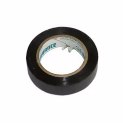 Ruban adhésif isolant noir, en PVC pour usage général, utilisation en intérieure ou extérieure, travaux de frettage et d'iden ...