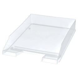 Helit H2361508 bac de rangement de bureau Plastique Transparent