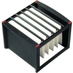 Helit - Boîte pour dossiers suspendus H6110092 noir, rouge 1 pc(s)