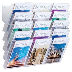 Helit H61031 porte-magazines Polystyrène Transparent