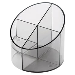 Helit H6390208 porte crayons et stylos Plastique Gris, Transparent