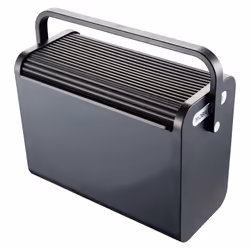 Helit H6110195 Boîte de rangement Rectangulaire Plastique Noir