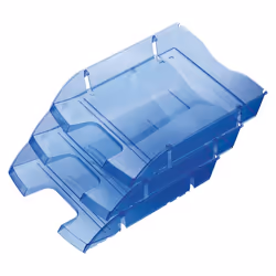 Helit H2363530 bac de rangement de bureau Plastique Bleu