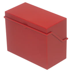 Helit H6214625 bac de rangement de bureau Plastique Rouge