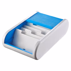 Helit H6218030, Plastique, Bleu, 300 cartes, 136 mm, 242 mm, 67 mm