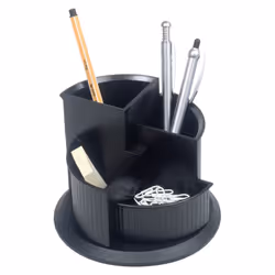 Helit H6390595 porte crayons et stylos Plastique Noir
