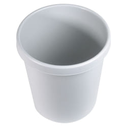 Helit H6106182 poubelle Rond Plastique Gris clair