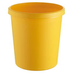 Helit H6105818 poubelle Rond Plastique Jaune