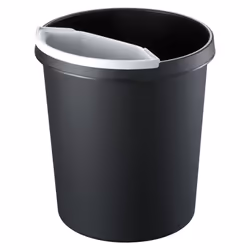 Helit H61058 poubelle Plastique Noir - Vue supplémentaire 6