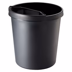 Helit H61058 poubelle Plastique Noir - Vue supplémentaire 7