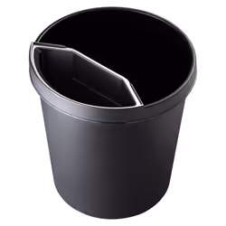 Helit H61058 poubelle Plastique Noir - Vue supplémentaire 8