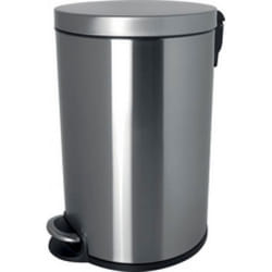 helit Poubelle ... pdale the silent 20 litres blanc 0000000 Noir