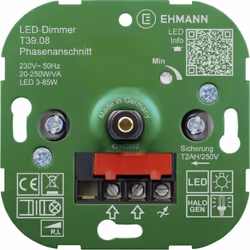 Informations techniques Indice de protection : IP20 Informations techniques Adapté pour (variateur) : transformateur mécaniqu ...
