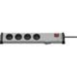 Multiprise Ehmann 0221x00042301 avec interrupteur 4 prises grises
