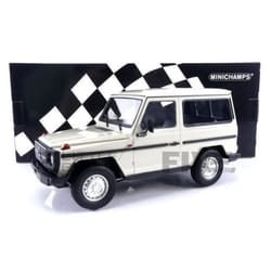 Voiture Miniature de Collection - MINICHAMPS 1/18 - MERCEDES-BENZ G Model Short (W460) - 1980 - Grey