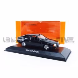 Voiture Miniature de Collection - MAXICHAMPS 1/43 - Renault Fuego - Noir - 1984