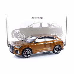 Voiture Miniature de Collection - MINICHAMPS - AUDI RSQ3 - 2019 - Brown Metallic - 1/18