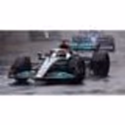 Voiture Miniature de Collection - MINICHAMPS 1/18 - MERCEDES-AMG W13 E Performance - Monaco GP 2022 - Grey / Green - 11022076 ...