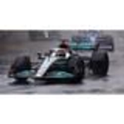 Voiture Miniature de Collection - MINICHAMPS 1/18 - MERCEDES-AMG W13 E Performance - Monaco GP 2022 - Grey / Green - 110220763