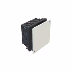 Boîtier de connexion pour le coincement des bornes, avec couvercle et de la vis du couvercle (15 mm), le couvercle du bord du ...