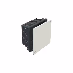 Boîtier de connexion pour le coincement des bornes, avec couvercle et de la vis du couvercle (15 mm), le couvercle du bord du ...