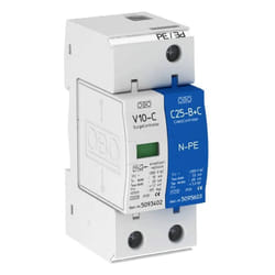 Obo Bettermann - Parafoudre de de surtension spd 1+N/PE 10KA CL.2 5093418