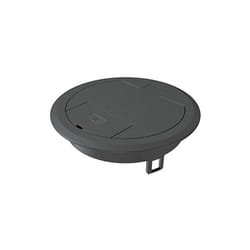 Obo Bettermann - obo-bettermann prise sol ges R2 9011 sortie câble polyamide noir gris 7405084