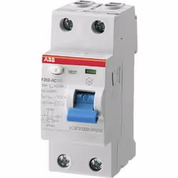 Disjoncteur différentiel ABB Stotz S&J 2 pôles 25A 0.03A 230V - Blanc