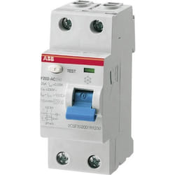 Disjoncteur différentiel ABB Stotz S&J 2 pôles 25A 0.03A 230V - Blanc
