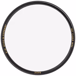 B+W 007 BASIC Filtre de caméra clair 7,7 cm
