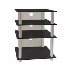 VCM Morgenthaler 14105, Panier multimédia, Aluminium, Noir, Aluminium, Verre, 40 kg, 700 mm, 540 mm