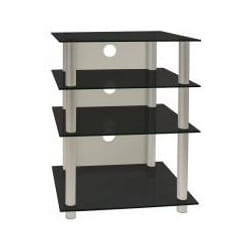 VCM Morgenthaler 14105 chariot et support multimédia Aluminium, Noir Panier multimédia