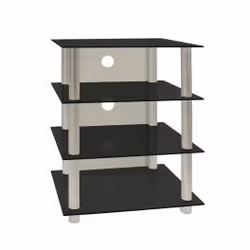 VCM Morgenthaler 14115, Panier multimédia, Aluminium, Noir, Aluminium, Verre, 40 kg, 700 mm, 540 mm