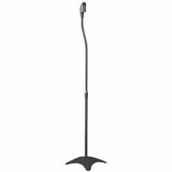 MyWall HS1SL Support pour Haut-parleur fixé sur 2 Hauteur 730-1120 mm Noir