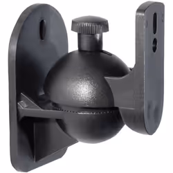 Informations techniques Capacité de charge (max.) : 3.5 kg Couleur : noir Distance au mur (min.) : 6 cm Distance entre les mu ...