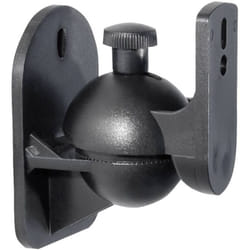Mywall - My Wall hb 4 l Support mural pour haut-parleur inclinable + pivotant Distance entre les murs (max.): 6 cm noir 1 paire(