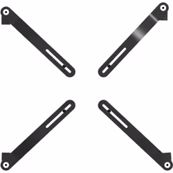 enquête Type de support: rigide Convient pour un écran de taille (plage): 43,2 cm (17") - 68,6 cm (27") Capacité de charge (m ...