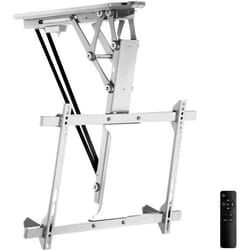 Support TV pour plafond motorisé réglable en hauteur MY WALL HL 41 MWL - Blanc - Taille décran recommandée: 70