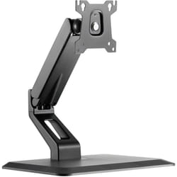 Mywall - My Wall hl 17 l Support de table pour écran noir sur pied, mobile, rotatif, inclinable, réglable en hauteur, rotatif Y777622