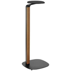 myWall HS 20 support de haut-parleurs Sol Plastique, Acier Noir, Bois