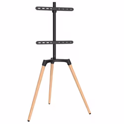 myWall HT 21 L, 106,7 cm (42"), 165,1 cm (65"), 200 x 200 mm, 400 x 400 mm, Hêtraie, Métal, Noir, Bois