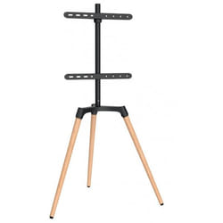 myWall HT 21 L support pour téléviseur 65" Noir, Bois