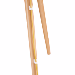 myWall HT 21 W L support pour téléviseur 65" Blanc, Bois